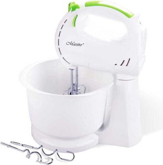 Maestro Batidora Maestro Con Bol, Blanca, Mr-551