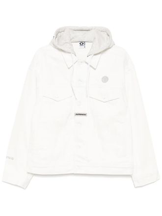 Aape By A Bathing Ape AAPENOW denim jacket - White