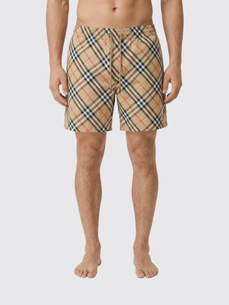 Burberry Costume da bagno in nylon check