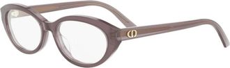 Dior Glow O B1I Ovalen Bril - unisex - Brillen - Paars - 53 MM - Accessoires