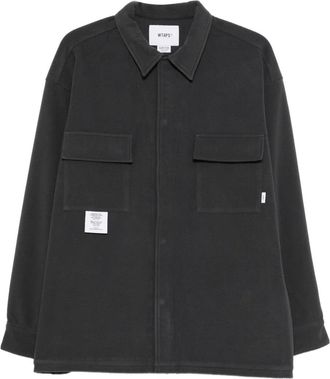 Wtaps Fleece overhemd - Grijs