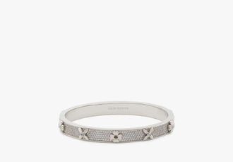 Kate Spade New York Heritage Bloom Hinged Bangle