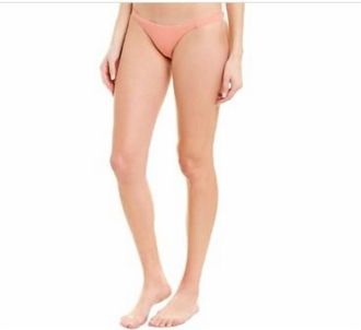 Vitamin A Carmen Rib Bikini Bottom In Pink
