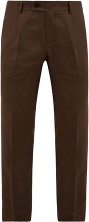 Daniele Alessandrini P3513S2359S4400 Rechte Broek - Heren - Straight fit broeken - Bruin - XL - Broeken