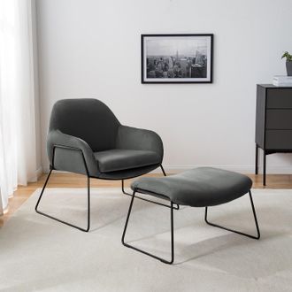 Red Living home24 Polsterhocker Culin