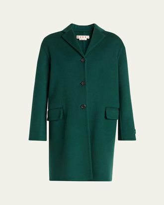 Marni Wool-Cashmere Long Coat
