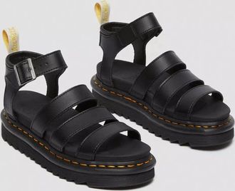 Dr. Martens Womens Dr. Martens Vegan Blaire 23806001 Sandals Black Gladiator ZOGG2291