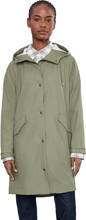Levi's Ladies Rubberized Pu Rain Jacket Womens Coat Sage : XL, Polyurethane