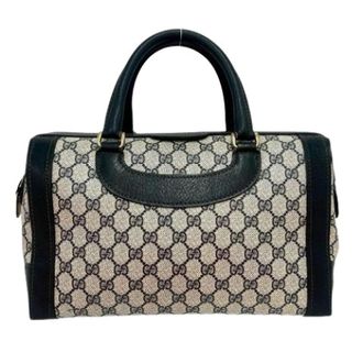 Gucci Pre-owned Handbags, female, Blue, Size: ONE SIZE Pre-owned Boston Bag
