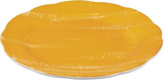 Villa D'Este Home Tivoli Juego de 6 platos llanos Versilia naranja