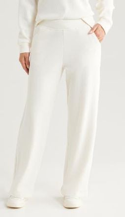 Zella Cozy Waffle Knit Pants in Ivory Egret at Nordstrom Rack, Size X-Large