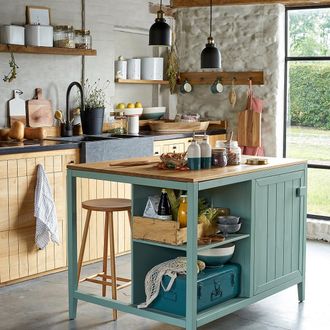 La Redoute Interieurs Salatsch&uuml;ssel Zalato, Keramik, zweifarbig - Gr&uuml;n;Rot;Gelb;Blau - LA REDOUTE INTERIEURS