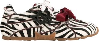 Naked Wolfe Schoenen, Dames, Veelkleurig, 41 EU, Katoen, Adored Zebra Pony