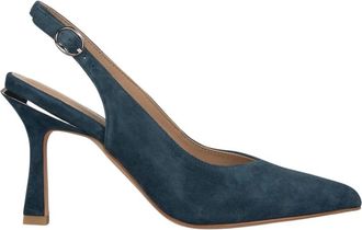 Alma En Pena Special Slingback Salon - Dames - Pumps - Blauw - 38 EU - Leer - Schoenen