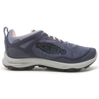 Keen Terradora Flex Textile Synthetic Womens Low top Trainers - Vintage Indigo Peachy Keen - Size:UK 6.5