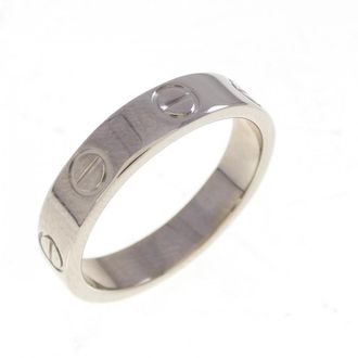 Cartier White Gold White Gold (18K) Band Ring (Pre-Owned)