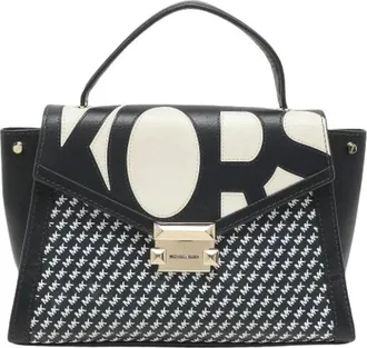 Michael Kors Pre-owned Handbags, female, Black, Size: ONE SIZE Pre-owned Whitney Bag