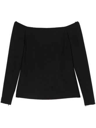 Federica Tosi off-shoulder blouse - Black
