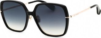 Max Mara MM0112-K 01B Shiny Black/Grey Gradient