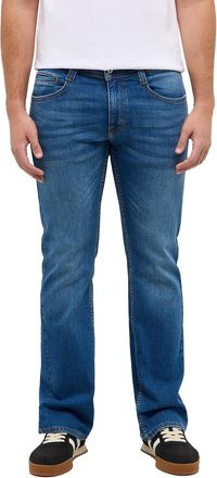 Mustang Bootcut-Jeans MUSTANG Herren Style Oregon Boot, Herren, Gr. 31, L&auml;nge 30, 502 mittelblau, Denim/Jeans, 99% Baumwolle, 1% Elasthan, unifarben, bootcut 
