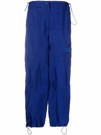 Stella McCartney High waist broek - Blauw