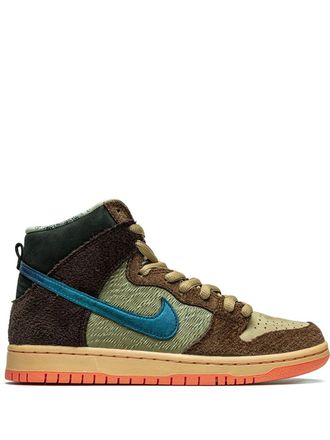 Nike marron montante deals