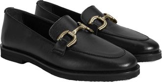 Desa Woman Slip-Ons - Leather Upper, Slip-On, Easy Fit, Flat Heel, Breathable | Black - 40