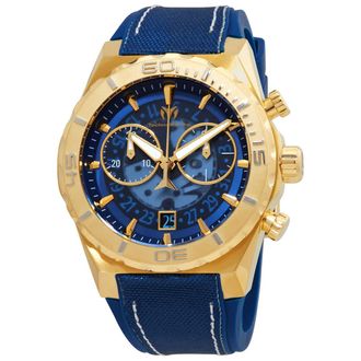 Technomarine Reef Chronograph Quartz Blue Dial Mens Watch TM-519009