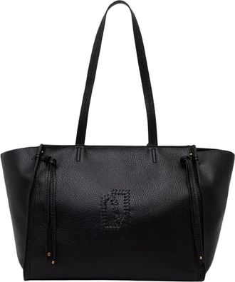 Liu Jo Tassen, Dames, Zwart, ONE Size, Polyester, Lapislazzulo L Shopper