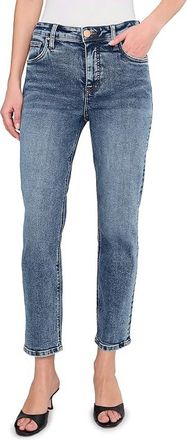 Kut from the Kloth Rachael High Rise Fab Ab Mom Jean Regular Hem Womens Jeans Radiant 1 : 10 28, Cotton/Denim/Polyester
