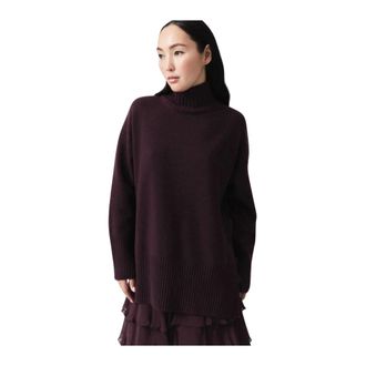 Marella Maglioni a collo alto - - Knitwear - Donna - Viola - M