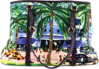 Louis Vuitton Ailleurs Cabas Limited Edition Printed Canvas PM tote bag - Veelkleurig