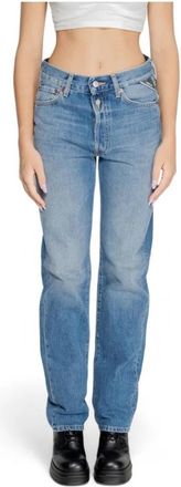 Replay Slim-fit Jeans - Dames - Slim Fit Jeans - Blauw - W26 L32 - Katoen - Jeans