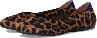 Rothy's The Daily Flats Womens Dress Flat Shoes Sable Spot : 10.5 M, Synthetic