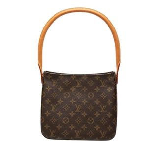 Louis Vuitton Pre-owned Shoulder Bags, female, Brown, Size: ONE SIZE Pre-owned Looping MM