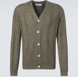 Brunello Cucinelli Linen and cotton cardigan