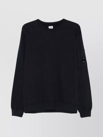 C.P. Company cotton logo crewneck sweatshirt