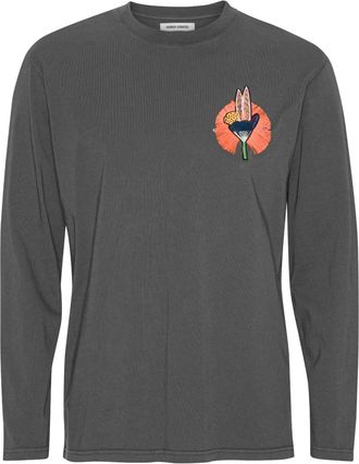 Henrik Vibskov T-shirt con stampa - Grigio