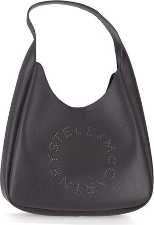 Stella McCartney Dark Grey Logo Shoulder Bag