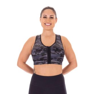 Enell Racer-Back Sports Bra (102),5,Black Camo