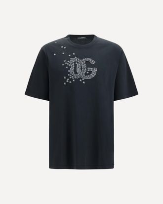 Dolce & Gabbana Cotton T-shirt with logo Male 50