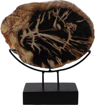 Sagebrook Home 17X14in Petrified Wood Disc On Stand