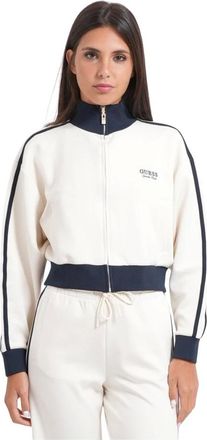 Guess Mujer, Sudaderas, Blanco, Talla: XS
