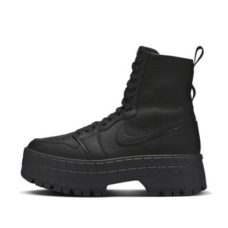 Nike Jordan Womens Air Jordan 1 Brooklyn Boots in Black | FJ5737-001