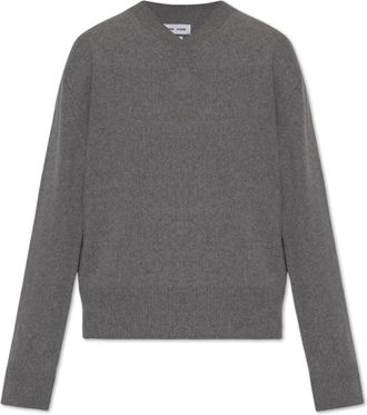 Sams&oslash;e & Sams&oslash;e Sweater Sabirgitte - Dames - Cashmere truien - Grijs - S - Wol - Truien & Vesten
