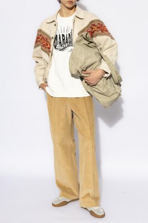 Isabel Marant Sweatshirt Mikoy, Mens, White
