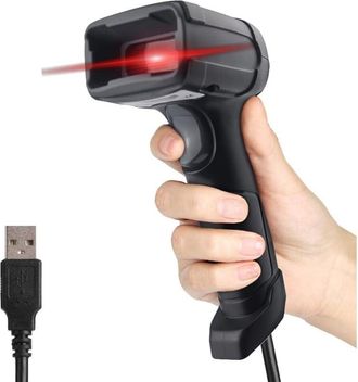 OEM Esc&aacute;ner De C&oacute;digo De Barras 2d Esc&aacute;ner De C&oacute;digo De Barras Usb (pdf417, Qr, Datamatrix) Compatible Con Escaneo De Pantalla Esc&aacute;ner De C&oacute;digo Qr (negro