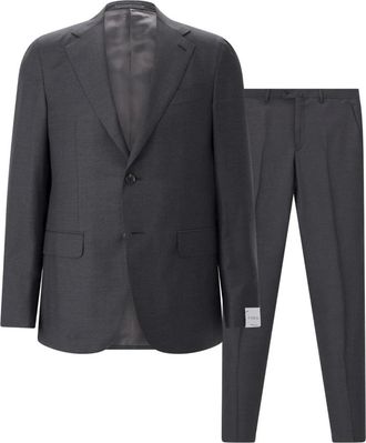 Caruso Traje de botonadura sencilla - Suits - Hombre - Gris - 4XL