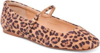 Dolce Vita Reyes Mary Jane in Dark Leopard Suede at Nordstrom, Size 10