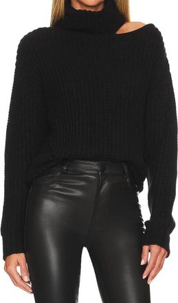 John & Jenn Emile Turtleneck In Black